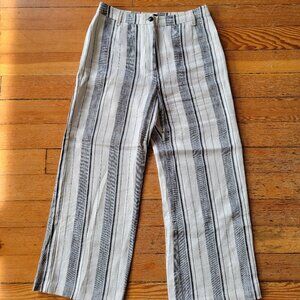 Reformation striped linen pants